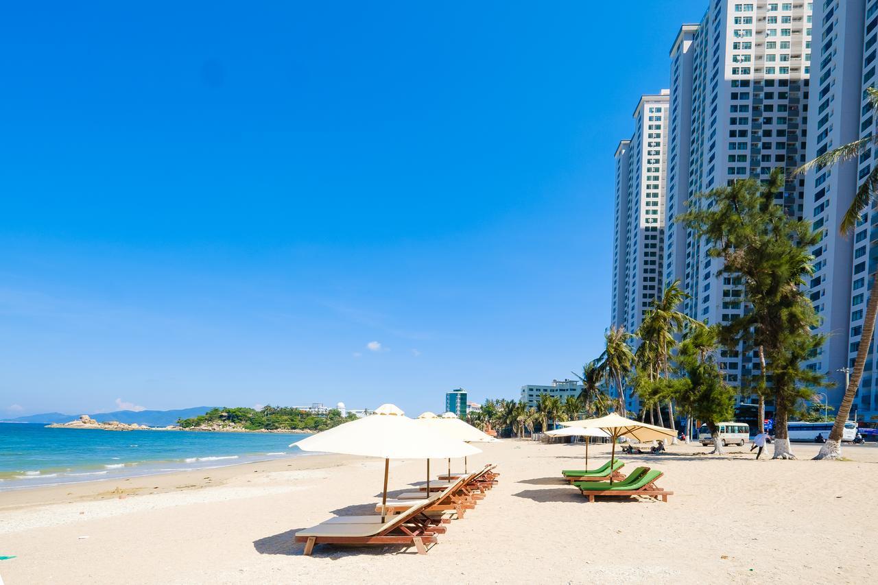 נה טראנג Sunrise Hon Chong Ocean View Apartment מראה חיצוני תמונה