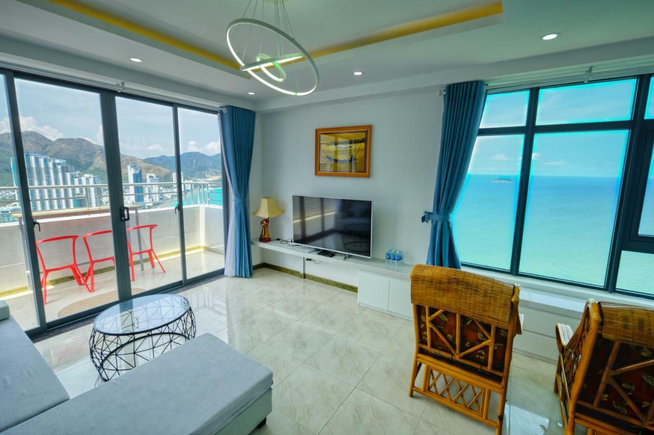 נה טראנג Sunrise Hon Chong Ocean View Apartment חדר תמונה
