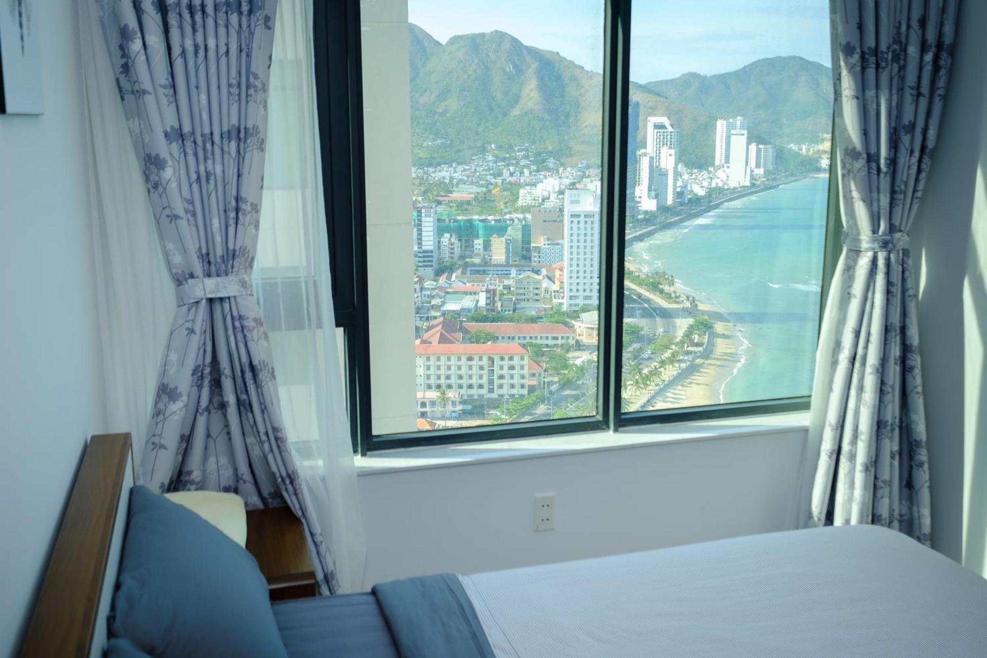 נה טראנג Sunrise Hon Chong Ocean View Apartment מראה חיצוני תמונה