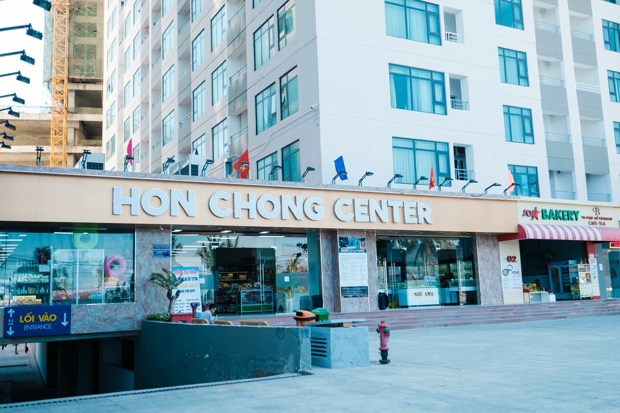 נה טראנג Sunrise Hon Chong Ocean View Apartment מראה חיצוני תמונה