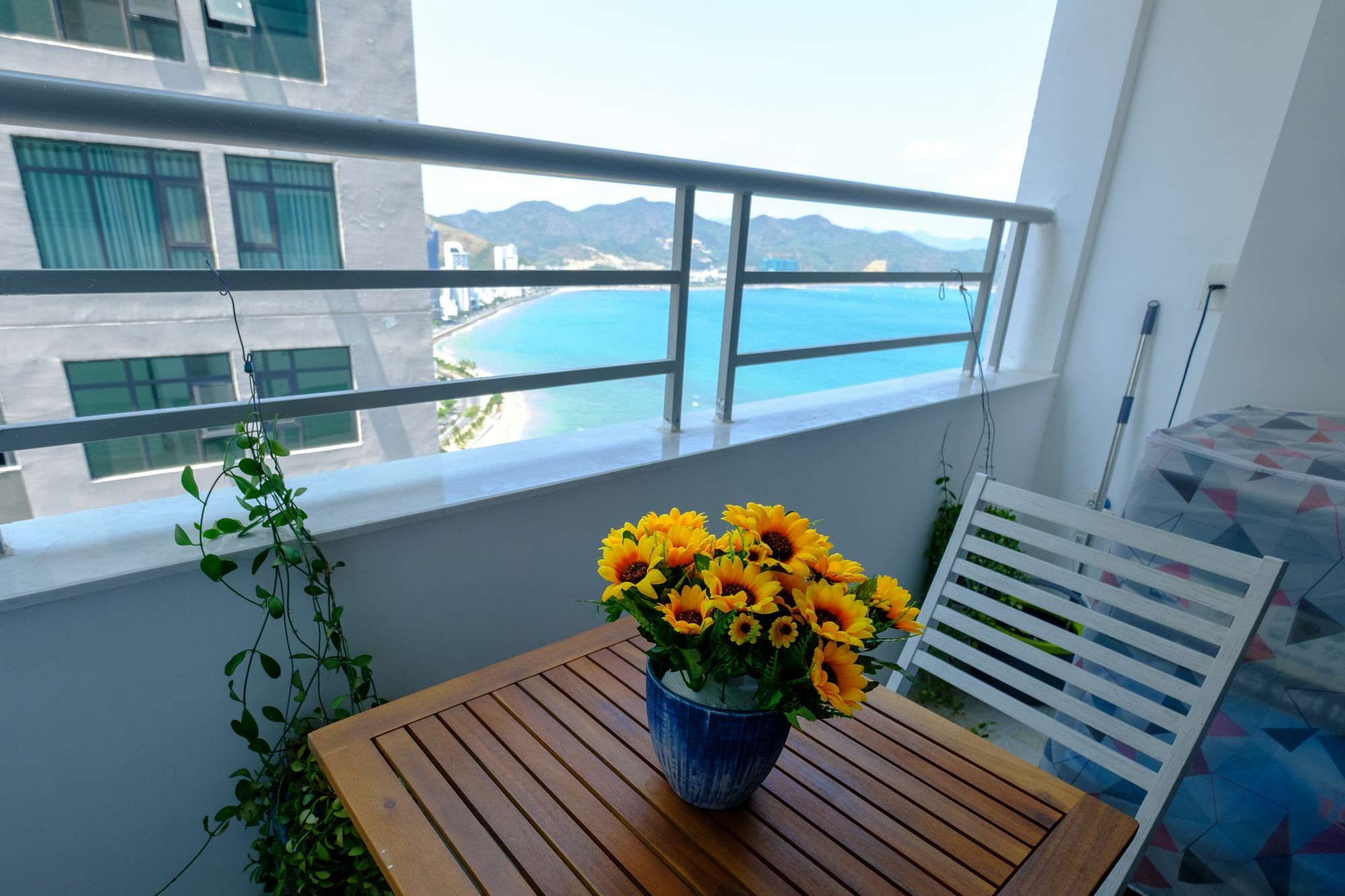 נה טראנג Sunrise Hon Chong Ocean View Apartment מראה חיצוני תמונה