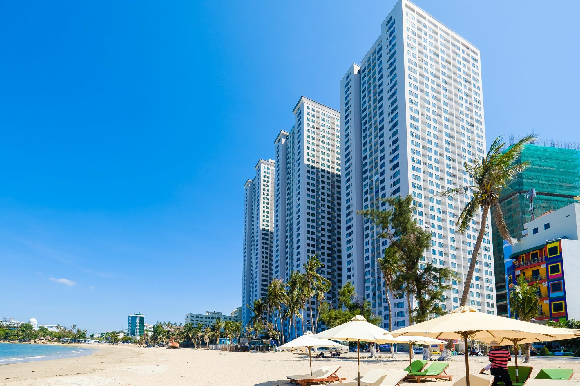 נה טראנג Sunrise Hon Chong Ocean View Apartment מראה חיצוני תמונה