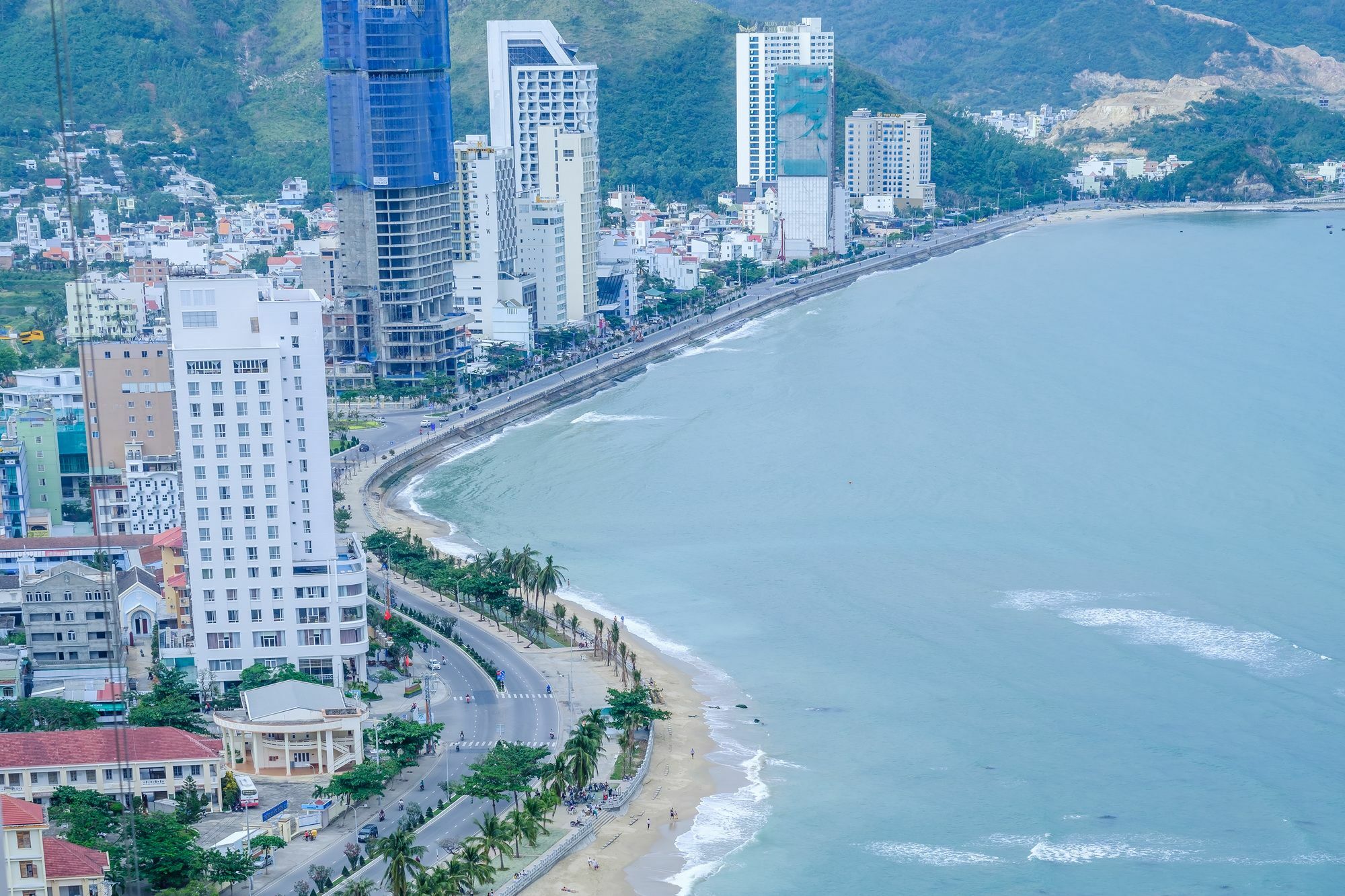 נה טראנג Sunrise Hon Chong Ocean View Apartment מראה חיצוני תמונה